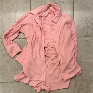 NWOT Foxy Kind 3 piece PJ Set